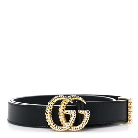 torchon gucci belt|GUCCI Moon Calfskin Torchon Double G 40mm Belt 80 32.